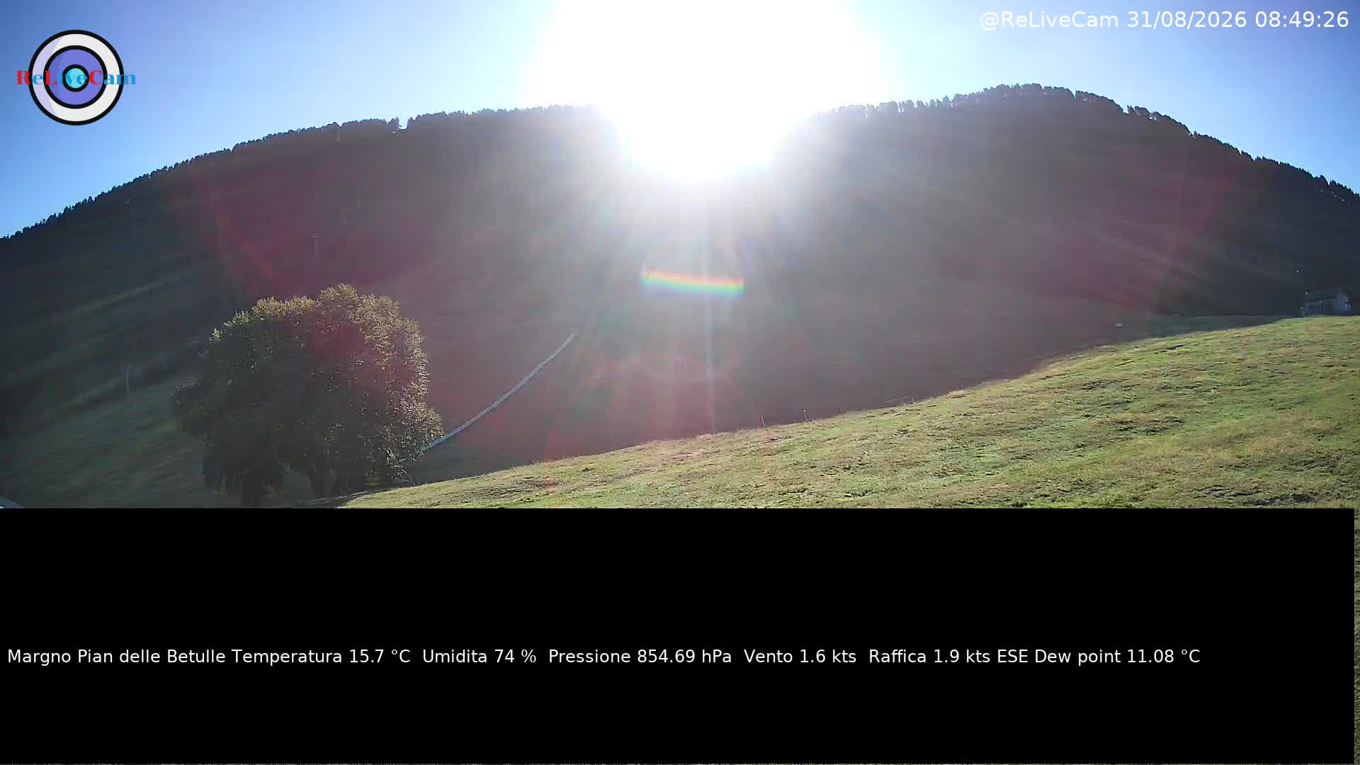 Timelapse del 31/08/2026