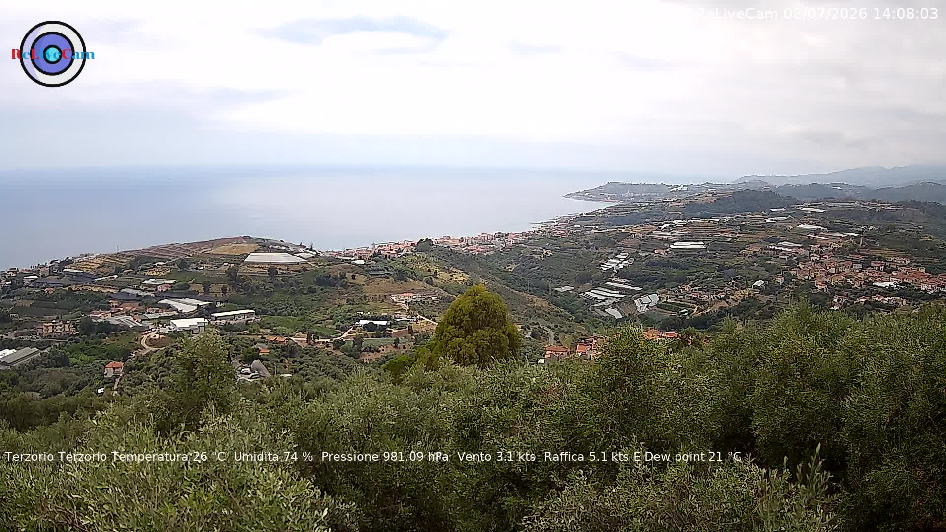 Timelapse del 08/07/2026