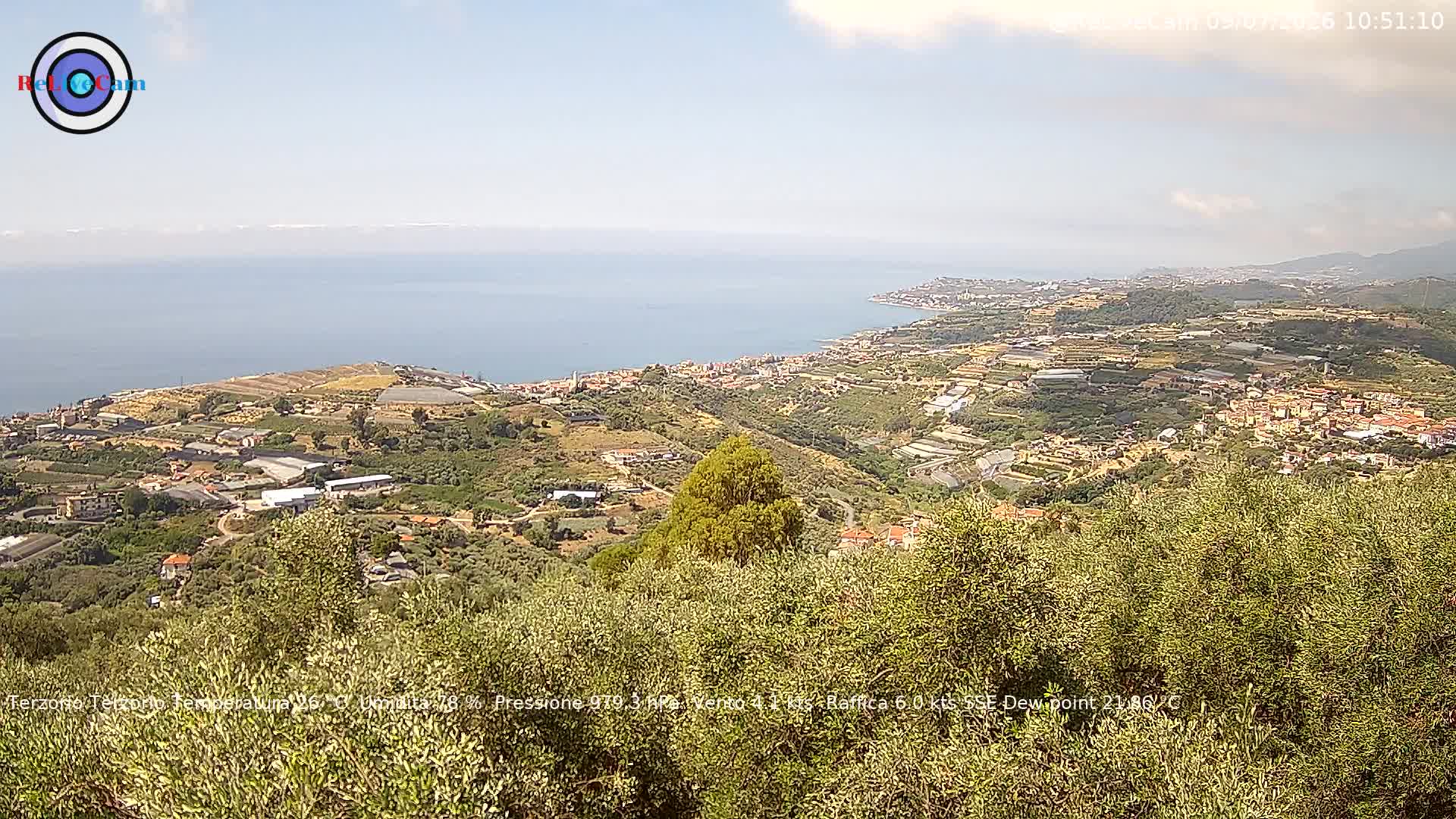 Timelapse del 09/07/2026