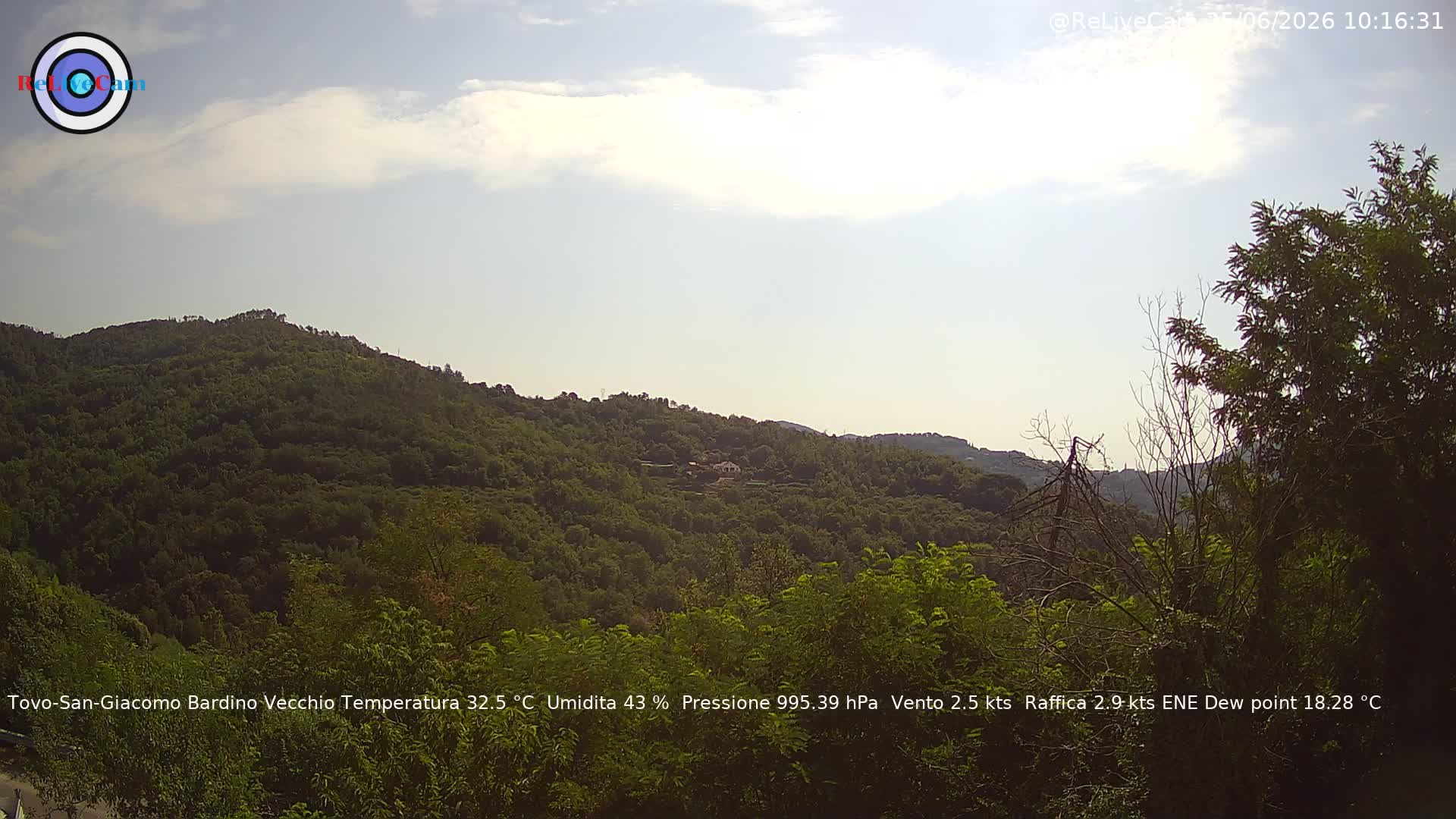 Timelapse del 25/06/2026