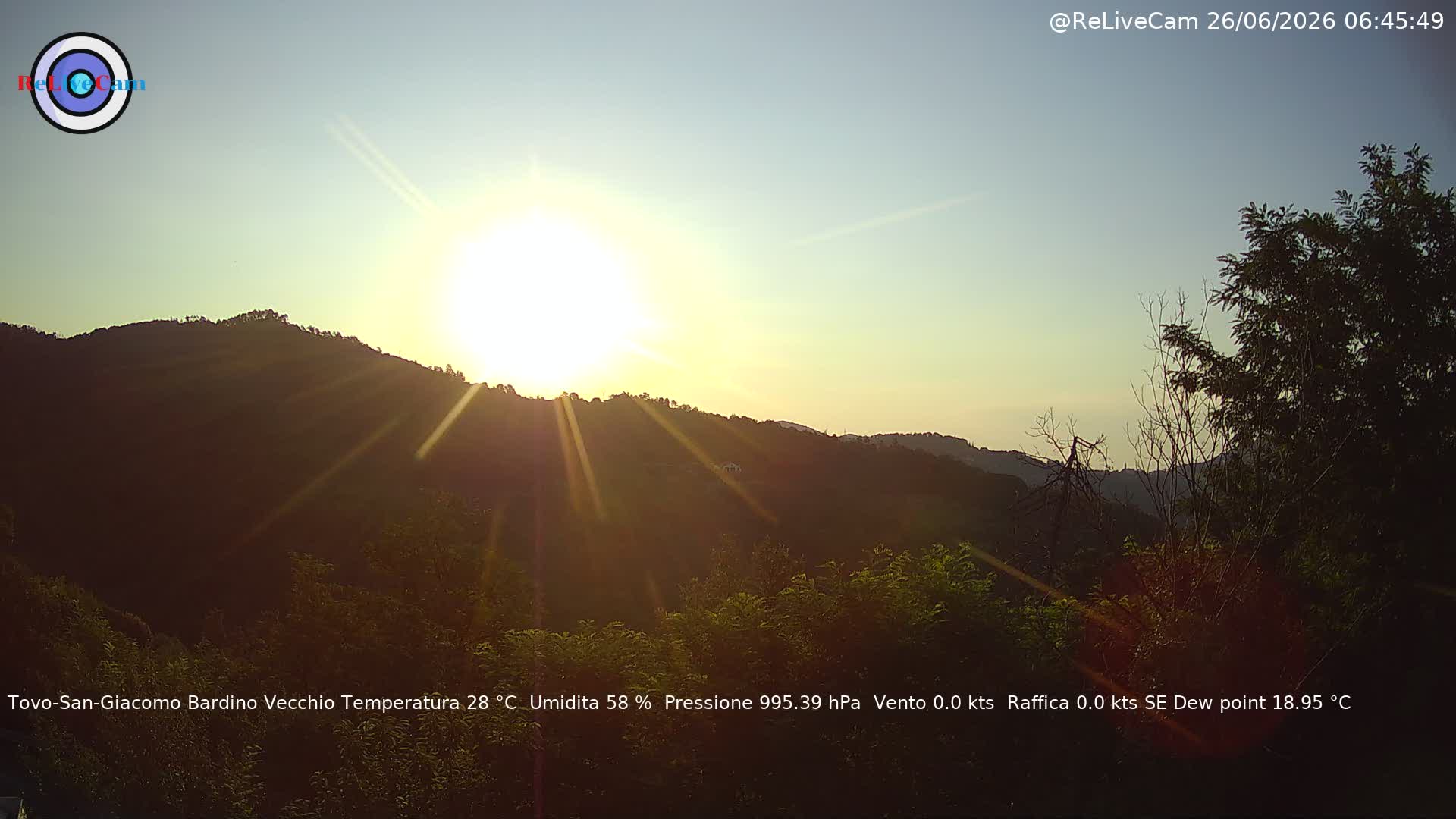 Timelapse del 26/06/2026