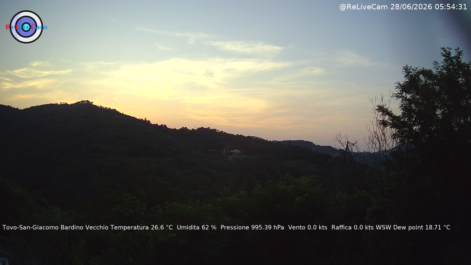 Timelapse del 28/06/2026