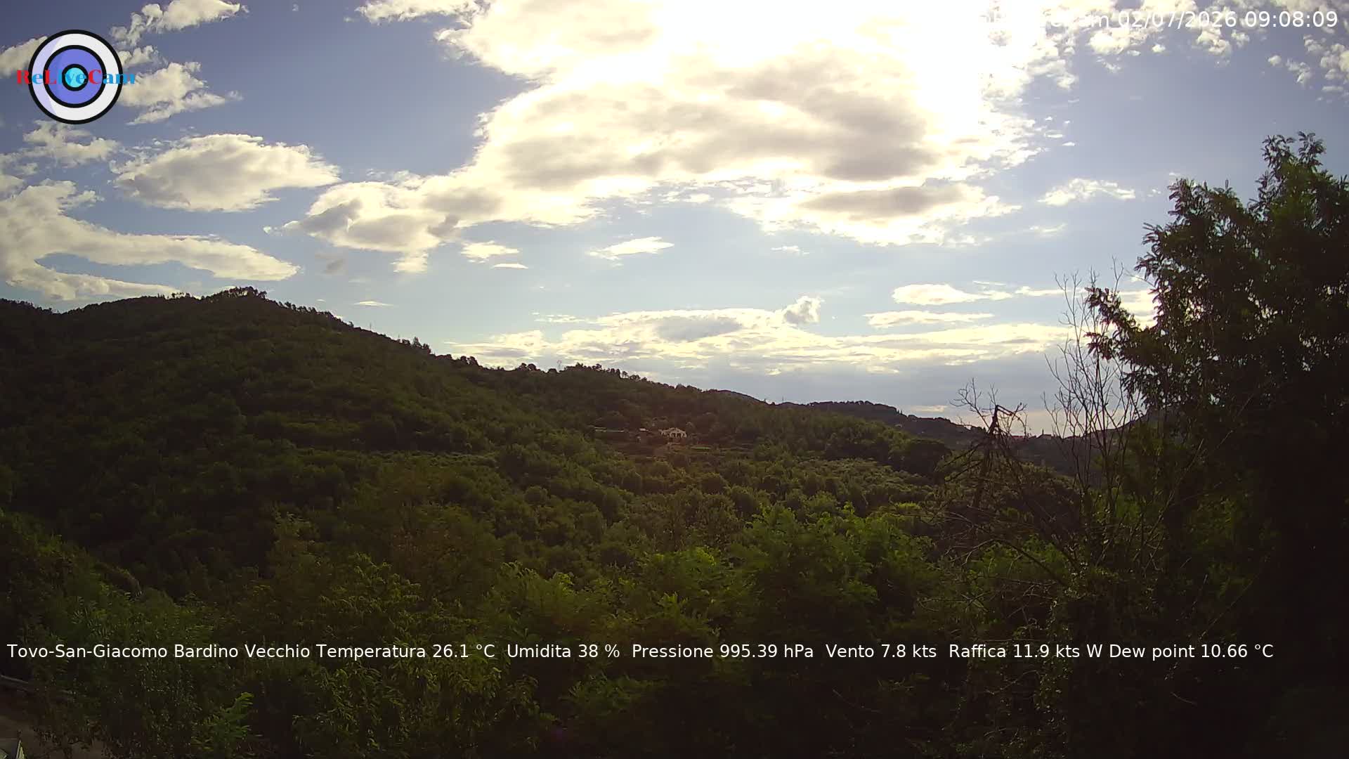 Timelapse del 02/07/2026