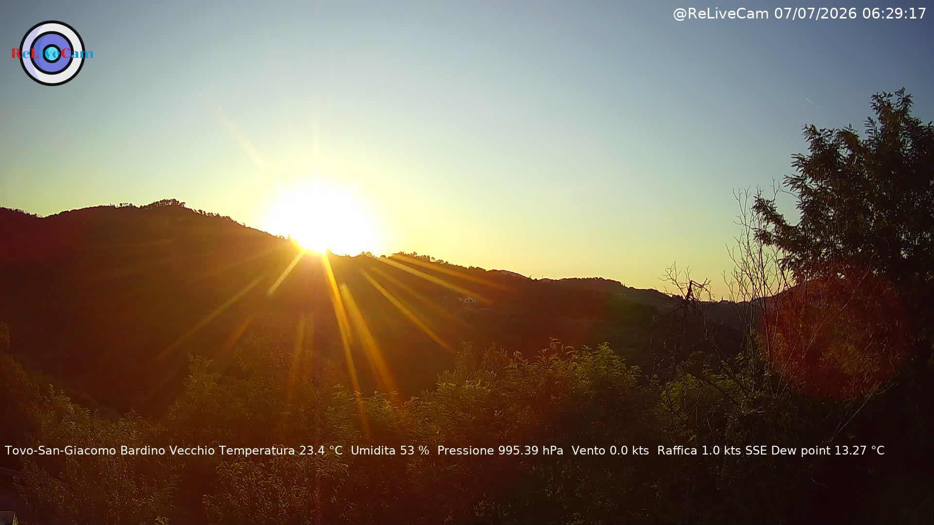 Timelapse del 07/07/2026