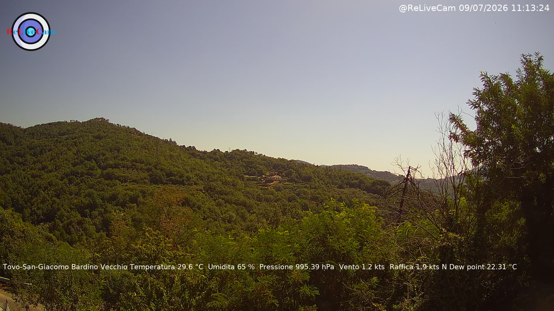 Timelapse del 09/07/2026