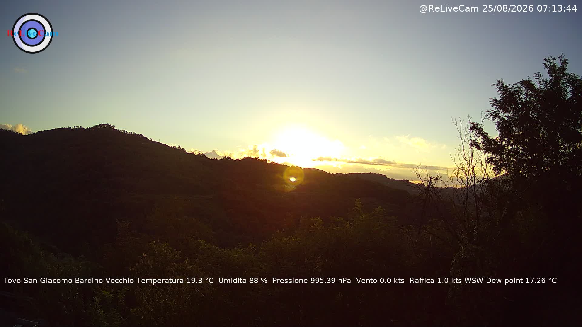 Timelapse del 25/08/2026